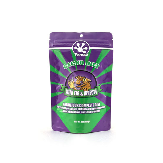 Picture of Pangea Fruit Mix Fig & Insects Crested Gecko Complete Diet 8 oz (1/2 lbs)