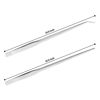 Picture of Fri4Free 2PCS Long Aquarium Tweezers - 10.6" Straight and Curved Tweezers, Stainless Steel Reptile Feeding tongs, Terrarium Aquascape Tools Feeder for Lizards, Bearded Dragon Snake Tank Accessories