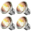 Picture of Lachesan 4-Pack 50W UVA UVB Bulbs, Fit E26 Heat Reptile Lamp, Light Turtle Heat Lamp for Reptiles and Amphibian Tanks, Terrariums and Cages, Works with Various Lamp Fixtures