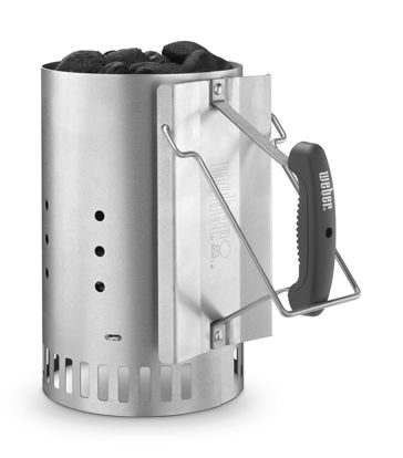 Picture of Weber Rapidfire Chimney Starter, Standard, Silver