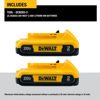 Picture of DEWALT 20V MAX Battery, Compact 2.0Ah Double Pack (DCB203-2)