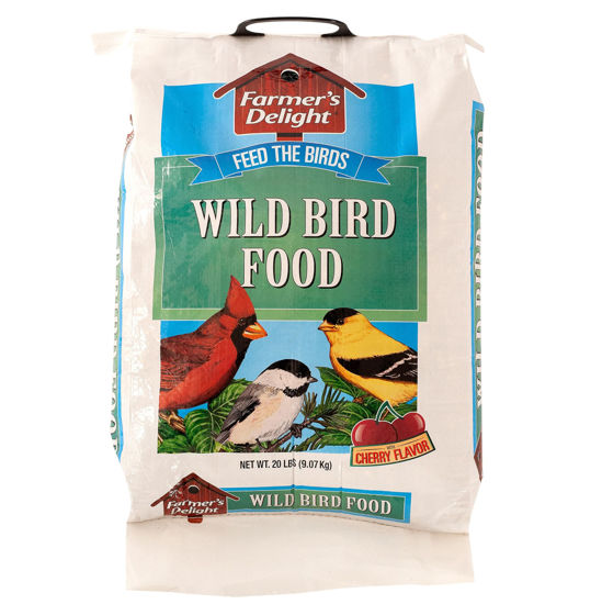 Picture of Wagner's 53003 Farmer's Delight Wild Bird Food with Cherry Flavor, 20-Pound Bag