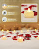 Picture of Amagic 12/24/50/100/150Pack Flameless LED Tea Lights Candles Battery Operated, Electric Fake Tealight Candles for Votive, Halloween, Christmas, Home Decor, Wedding, Table Decor (12Pack)