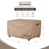 Picture of ULTCOVER Rectangular Gas Fire Pit Table Cover 52x34 inch Waterproof Heavy Duty Firepit Cover