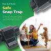 Picture of UCatch Rat Traps Indoor and Outdoor - 2 Pack Dual-Entry Large Rat Trap Outdoor and Indoor for Home, Garden and Restaurant with 99.9% Trap Rate | Easy to Use Rodent Traps with Safe Hands Free Design