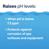Picture of HTH Spa 86133 pH Up, Spa & Hot Tub Chemical Raises pH, Prevents Corrosion, 2 lbs