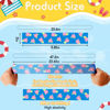Picture of Boao 4 Pack Towel Bands for Beach Chairs Cruise Towel Clips for Lounge Beach Pool Chairs Towel Strap Holder Elastic Windproof for Summer Pool Hawaiian Christmas Beach Accessories (Lovely Style)