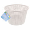 Picture of U.S. Pool Supply Swimming Pool Plastic Skimmer Replacement Basket (Set of 2) - Remove Leaves and Debris - 8" Top, 5.5" Bottom, 5" Deep - Not Weighted