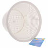 Picture of U.S. Pool Supply Swimming Pool Plastic Skimmer Replacement Basket (Set of 2) - Remove Leaves and Debris - 8" Top, 5.5" Bottom, 5" Deep - Not Weighted