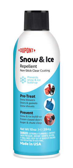 Picture of DuPont Snow and Ice Repellant Non-Stick Clear Coating Aerosol Spray, 10 oz