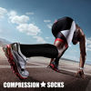 Picture of CHARMKING Compression Socks (3 Pairs) - 15-20 mmHg, Athletic Support for Running, Cycling, Travel - Boost Circulation and Performance