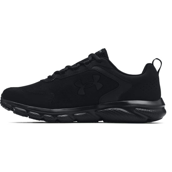 Picture of Under Armour Mens Charged Assert 9 Running Shoe, Black (002 Black, 11 US