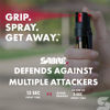 Picture of SABRE Advanced Pepper Spray for Self Defense, 3-in-1 Formula with Maximum Strength Pepper Spray, CS Military Tear Gas, UV Marking Dye, Fast Access Easy Carry Belt Clip, 35 Bursts, 0.67 fl oz, 2 Pack
