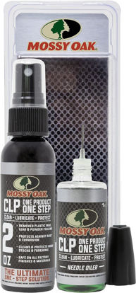 Picture of Mossy Oak Gun Oil Combo Kit | Cleaner, Lubricant, & Protectant [CLP] | One-Step Gun Cleaner and Gun Oil Lubricant | 2oz. Fine Mist Pump Sprayer & 1 oz. Needle Oiler of CLP Gun Cleaner and Lubricant