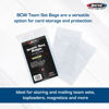 Picture of BCW Resealable Team Set Bags - 100 ct | Archival Quality Polypropylene | Holds 35 Standard Cards | Toploader and Magnetic Holder Compatible | Acid-Free Sealing Solution for Trading Card Collections