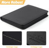 Picture of Foalgo 9 Pocket Card Binder, Premium Zip Trading Card Binder, 540 Double Sided Pocket PU Collection Binder, Collector Album, Card Folder for MTG, TCG, Sports Cards (Black)