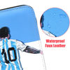 Picture of 400 Pockets Soccer Card Binder for Soccer Trading Cards Collectors,Portable Waterproof Soccer Card Storage Bag with Removable Sleeves,Compatible with Sports TCG Soccer Cards 2024-2025