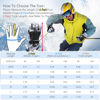 Picture of Ski Gloves, Warmest Waterproof and Breathable Snow Gloves for Cold Weather, Fits Both Men & Women,for Parent Child Outdoor