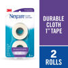 Picture of Nexcare Durable Cloth Tape, Woven Tape, Securely Holds Bulky Wound Dressing - 1 In x 10 Yds, 2 Rolls of Tape