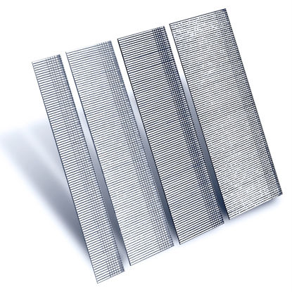 Picture of SimCos 18 Gauge Brad Nails 4 Sizes (2",1-1/2",1-1/4",3/4") Galvanized 18 GA Nail Gun Nails Assorted and Small Finishing Nails for Pneumatic, Electric Brad Nailer (Assembly 1000)