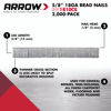 Picture of Arrow BN1810CS 18-Gauge Steel Brad Nails for Molding, Cabinets, Framing, Trim, and Finishing, Safe to Use with Electric or Battery Powered Nailers, Steel, 5/8 Inch, 1000 Count (Pack of 1)