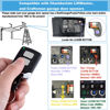 Picture of 2 Garage Door Opener Remote, for Lift Master Chamberlain Craftsman Garage Door Opener Remote 893LM 893Max 891LM 971LM 973LM 371LM 373LM, Red Orange Green Yellow Purple Learn Button Garage Door Remote