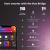 Picture of Philips Hue Smart Dimmer Switch with Remote, White - 1 Pack - Turns Hue Lights On, Off, Dims or Brightens - Requires Hue Bridge - Easy, No-Wire Installation