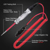 Picture of Premium LED Bulb Automotive Circuit Tester, 6-24V Test Light with 135 Inch PU Extended Spring Wire, Sharp Hard Steel Probe Vehicle Circuits Low DC Voltage Light Tester