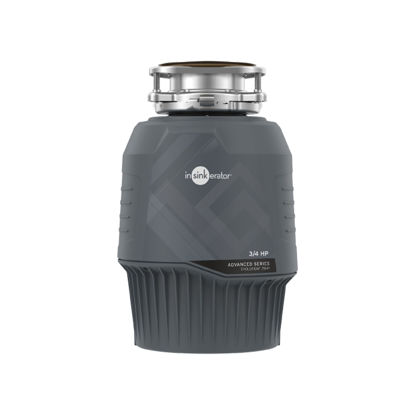 Picture of InSinkErator EVOLUTION 0.75HP 3/4 HP, Advanced Series EZ Connect Continuous Feed Food Waste Garbage Disposal, Gray