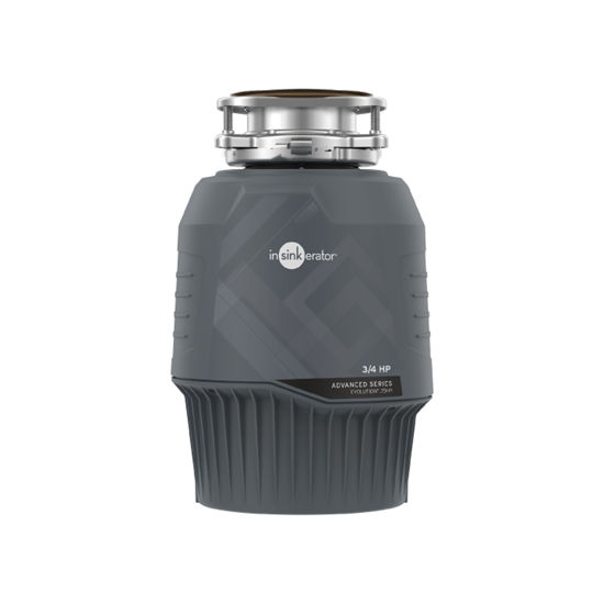 Picture of InSinkErator EVOLUTION 0.75HP 3/4 HP, Advanced Series EZ Connect Continuous Feed Food Waste Garbage Disposal, Gray