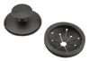 Picture of Waste King Black Disposer EZ Mount Garbage Disposal Stopper and Splash Guard for Sink Drain, 1025
