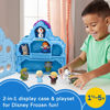 Picture of Fisher-Price Little People Toddler Toy Disney Frozen Carry Along Castle Case Playset with Figures for Pretend Play Kids Ages 18+ Months