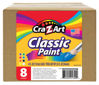 Picture of Cra-Z-art Washable Classic Paint Bulk Pack 8ct, Assorted Colors 4oz each bottle, 32oz