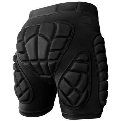 Picture of Cienfy 3D Hip Protection Eva Butt Pads Protective Padded Shorts Crash Pad Impact Gear for Skiing Skating Snowboarding Skateboarding (Medium)