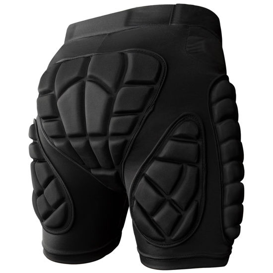 Picture of Cienfy 3D Hip Protection Eva Butt Pads Protective Padded Shorts Crash Pad Impact Gear for Skiing Skating Snowboarding Skateboarding (Medium)