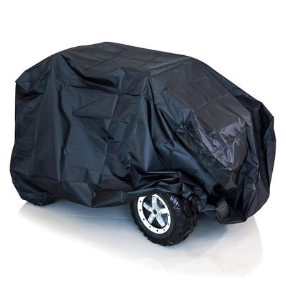 Picture of tonhui Kids Ride-On Toy Car Cover, Outdoor Wrapper Resistant Protection for Electric Battery Powered Children Wheels Toy Vehicles - Universal Fit, Water Resistant