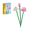 Picture of LEGO Lotus Flower - Building Toy for Kids, Girls & Boys, Ages 8+ - Artificial Lotus for Home Decor & Display - Gift for Valentines Day for Her & Him - 40647