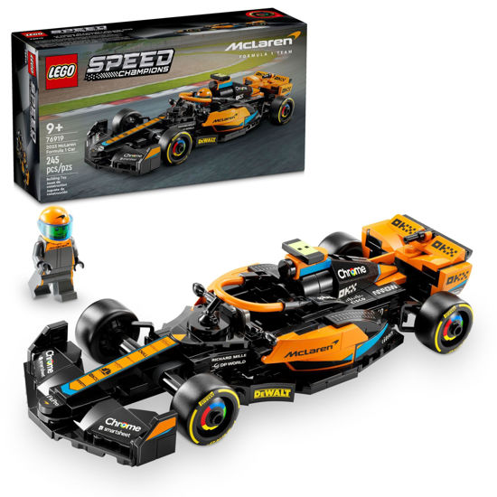 Picture of LEGO Speed Champions 2023 McLaren Formula 1 Race Car Toy for Play and Display, Buildable McLaren Toy Set for Kids, F1 Toy Gift Idea for Boys and Girls Ages 9 and Up who Enjoy Independent Play, 76919