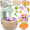 Picture of Fabric Flower Bouquets Toys, DIY Craft Kits Toys for Kids - Flower Market Toy, Build Your Flower Bouquet, Arts & Crafts for 4 5 6 7 8 Year Toddler Girl, Educational Activity Preschool B-Day Gifts