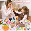 Picture of Fabric Flower Bouquets Toys, DIY Craft Kits Toys for Kids - Flower Market Toy, Build Your Flower Bouquet, Arts & Crafts for 4 5 6 7 8 Year Toddler Girl, Educational Activity Preschool B-Day Gifts