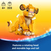 Picture of LEGO Disney Simba The Lion King Cub Buildable Disney Toy for Kids, Disney Collection, Lion King Movie Toy, Simba Toy Construction Playset Figure, Fun Gift for Girls and Boys Ages 6 and Up, 43243
