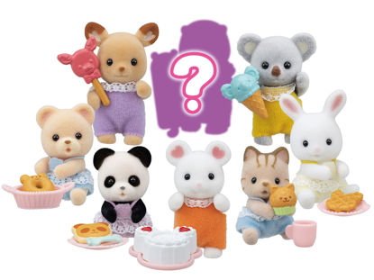 Picture of Calico Critters Baby Treats Series Blind Bags, Surprise Set Including Doll Figure and Accessory