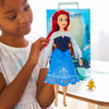 Picture of Disney Store Official Princess Story Doll (Ariel from The Little Mermaid) 11 Inches, Includes Coloring Book and Additional Dress, Princess Doll in Classic Outfit, Princess Toys for Girls
