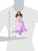 Picture of Barbie Signature Birthday Wishes Doll, Collectible in Satiny Lilac Dress with Wavy Brown Hair