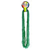 Picture of Windy City Novelties - 33" Inch Metallic Bead Necklace Bulk 72 Pack (Green)
