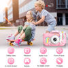 Picture of Goopow Kids Camera Toys for 3-8 Year Old Girls Boys,Children Digital Video Camcorder Camera with Cartoon Soft Cover, Best Chritmas Birthday Festival Gift for Kids - 32G SD Card Included