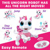 Picture of Power Your Fun Robo Pets Unicorn Toy for Girls and Boys - Remote Control Robot Toys with Interactive Hand Motion Gestures, STEM Programmable Treats, Walking, Dancing Robot Unicorn Kids Toy (Pink)