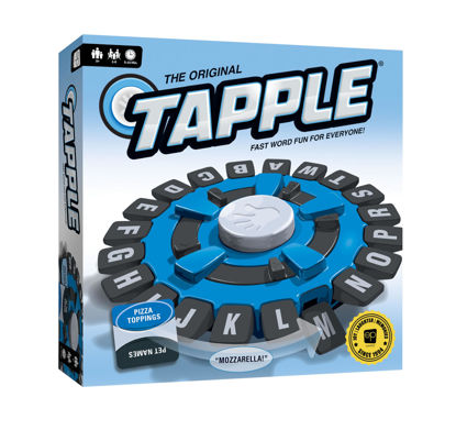 Picture of USAOPOLY TAPPLE® Word Game | Fast-Paced Family Board Game | Choose a Category & Race Against The Timer to be The Last Player | Learning Game Great for All Ages (1 Pack)