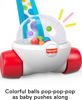 Picture of Fisher-Price Baby & Toddler Toy Corn Popper Blue Push-Along with Ball-Popping Action for Infants Ages 1+ Years, 2-Piece Assembly
