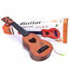 Picture of YEZI Kids Toy Classical Ukulele Guitar Musical Instrument, Brown